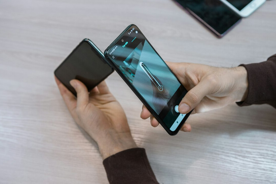 people scrolling on smartphones